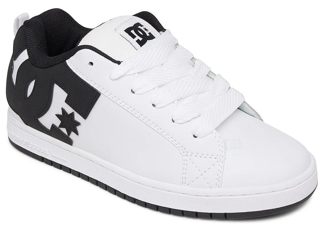 shoes DC Court Graffik - WLK/White/Black/Black - men´s