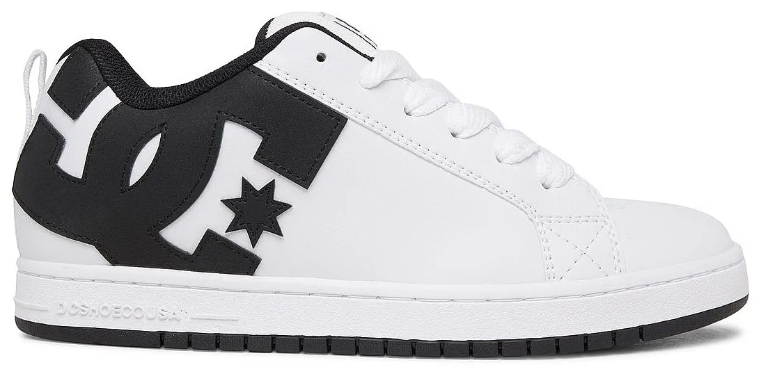 shoes DC Court Graffik - WLK/White/Black/Black - men´s