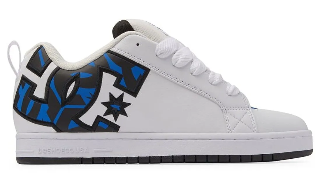 shoes DC Court Graffik - XWSB/White/Grey/Blue - men´s