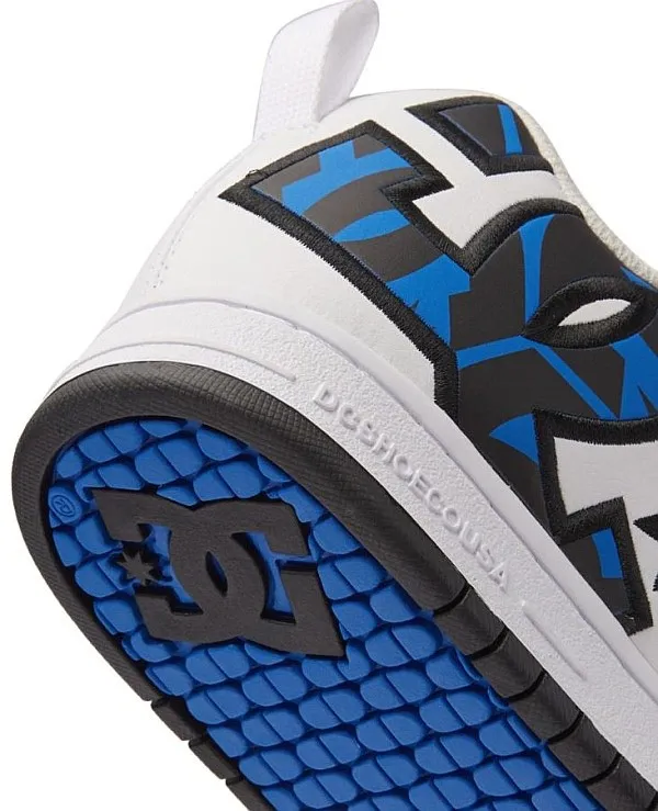 shoes DC Court Graffik - XWSB/White/Grey/Blue - men´s