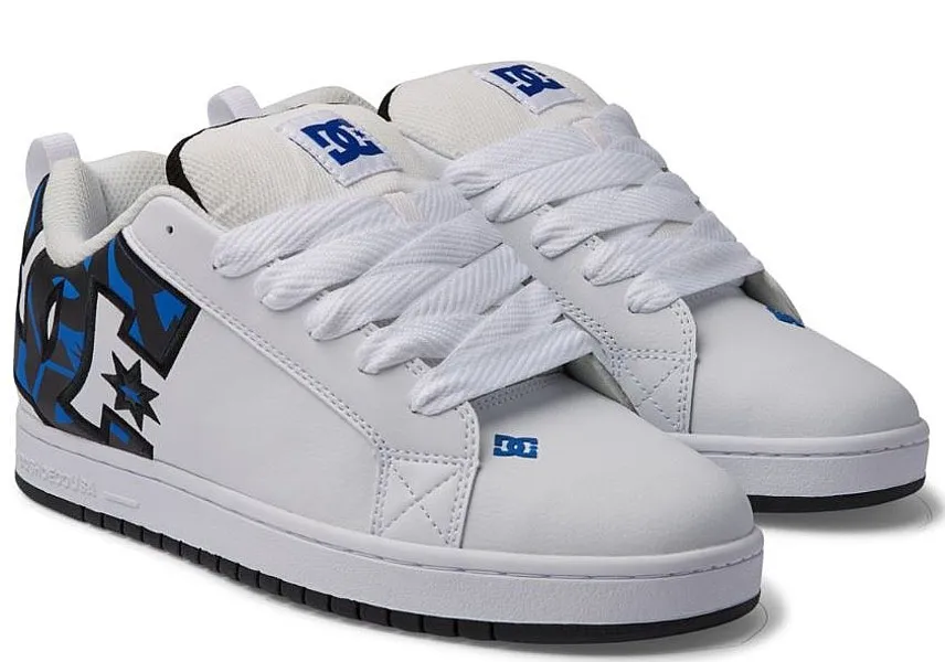 shoes DC Court Graffik - XWSB/White/Grey/Blue - men´s