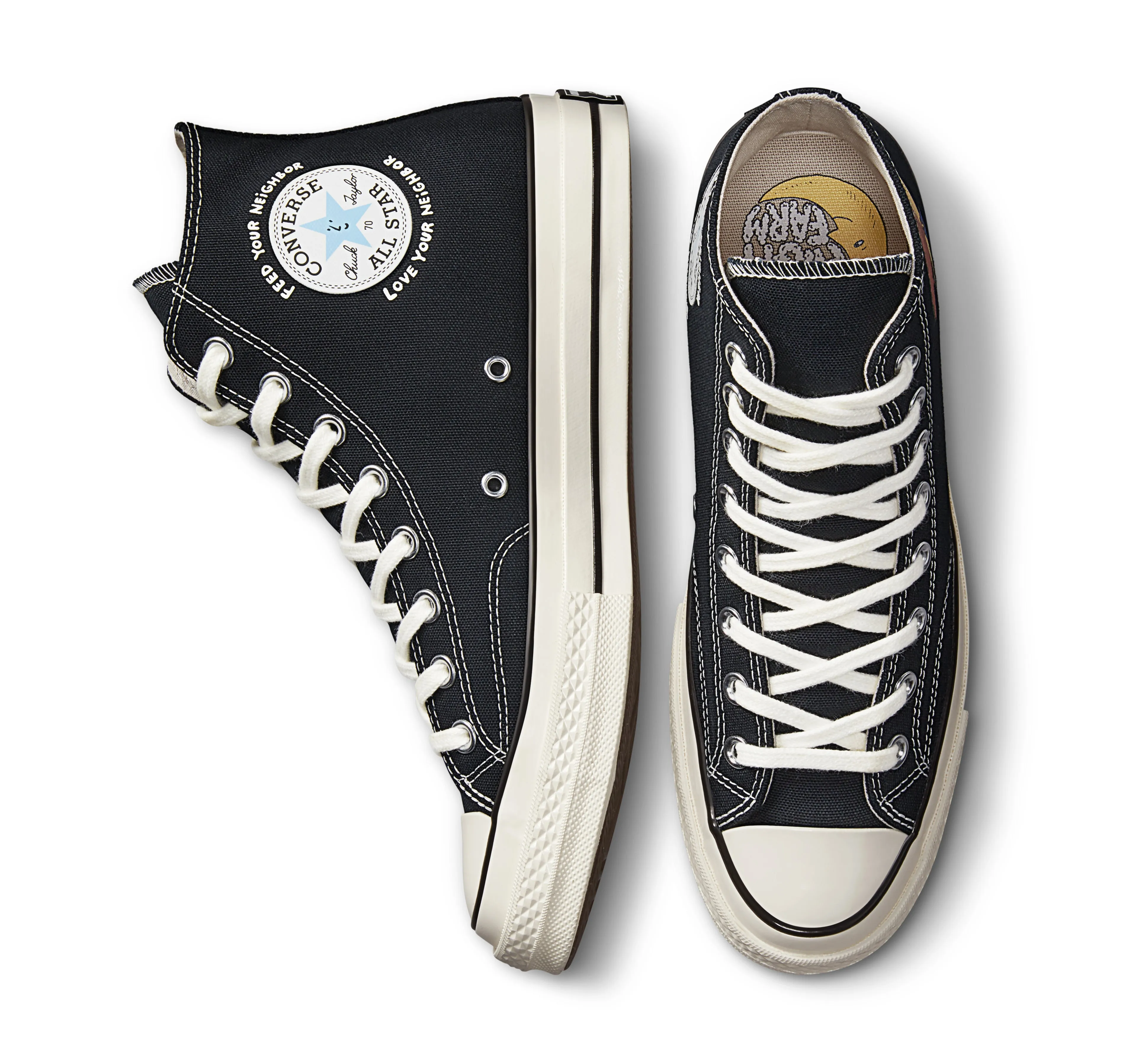 Sky High Farm Workwear x Converse Chuck 70 (Black)