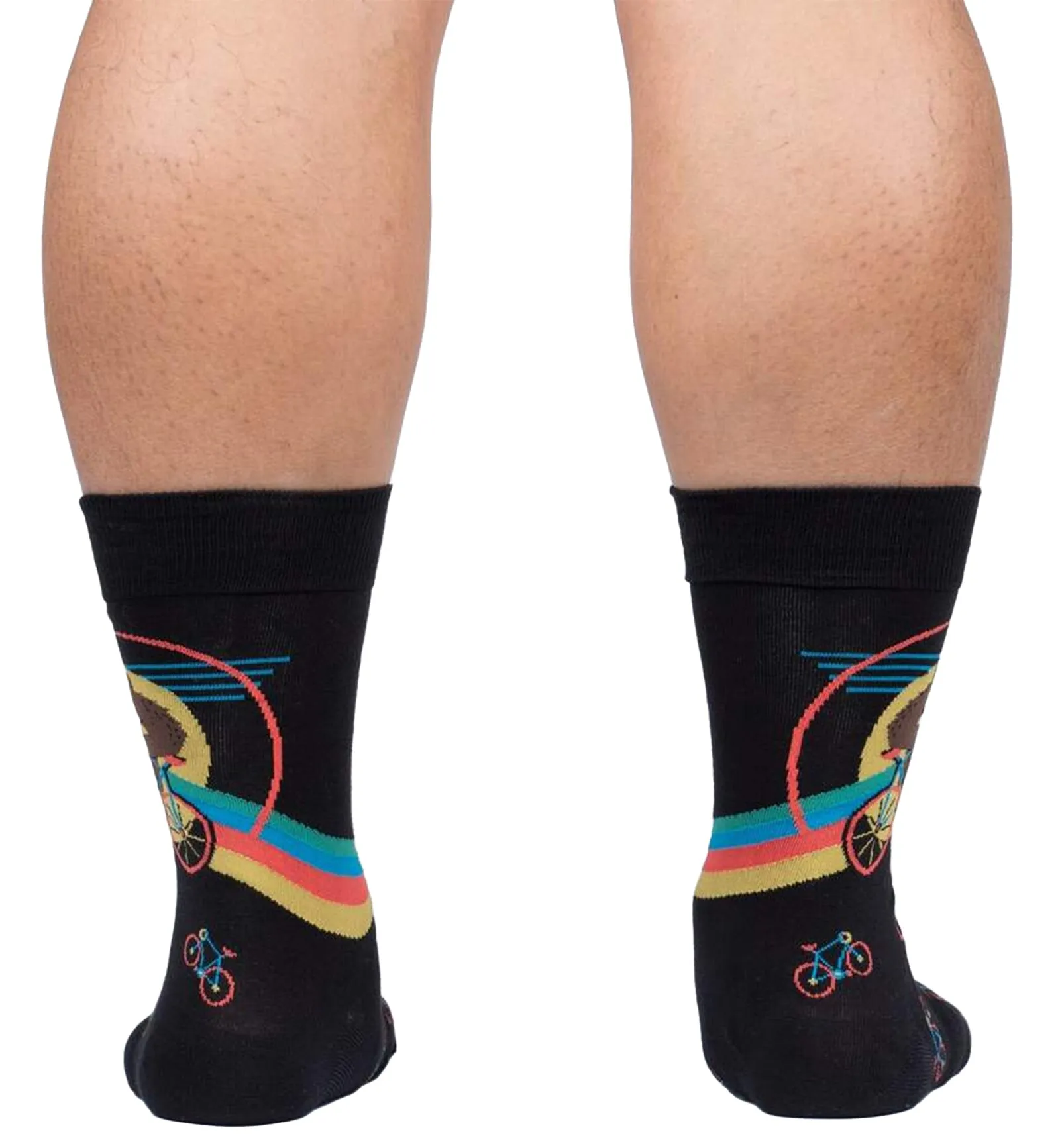 SOCK it to me Men's Crew Socks (Prints) - Bike-Squatch