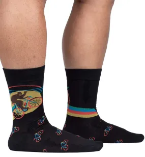 SOCK it to me Men's Crew Socks (Prints) - Bike-Squatch