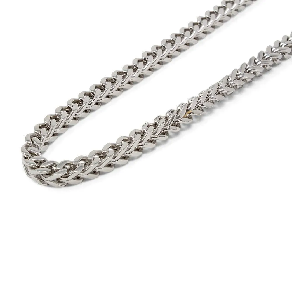 Stainless Steel 24 Inch Heavy 6mm Franco Wheat Chain