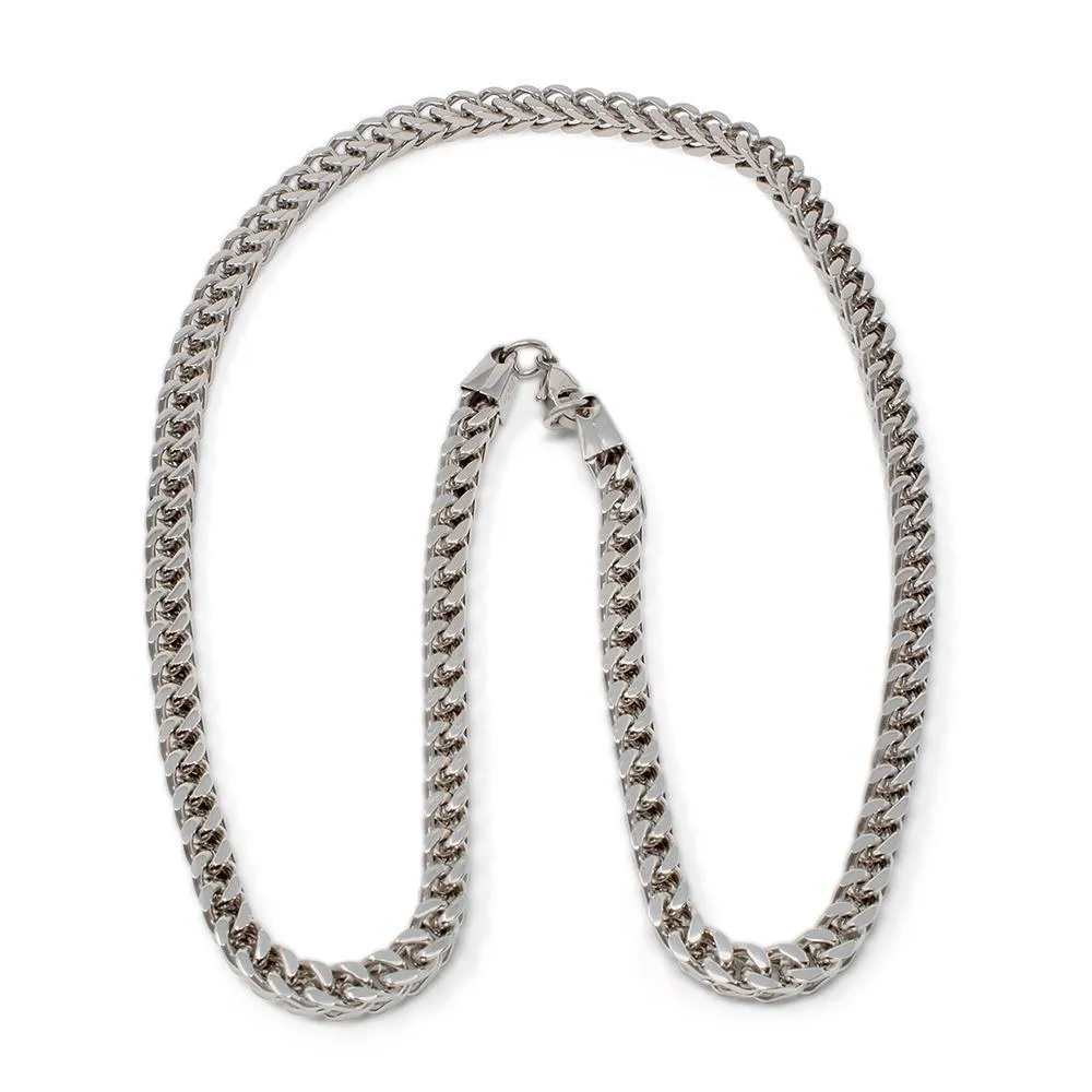 Stainless Steel 24 Inch Heavy 6mm Franco Wheat Chain