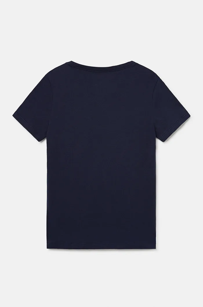 T-shirt blue Bara Nike – Women's