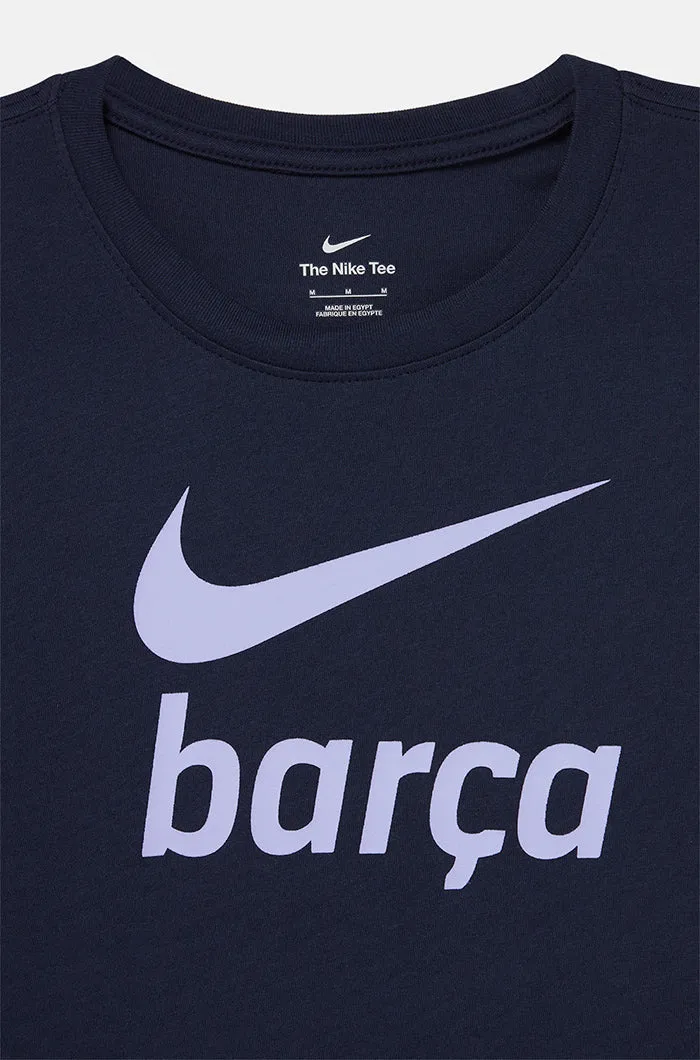 T-shirt blue Bara Nike – Women's