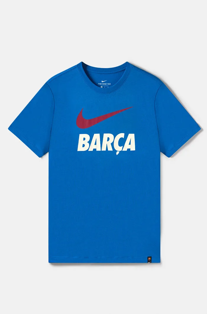 T-shirt blue Bara Nike – Women's