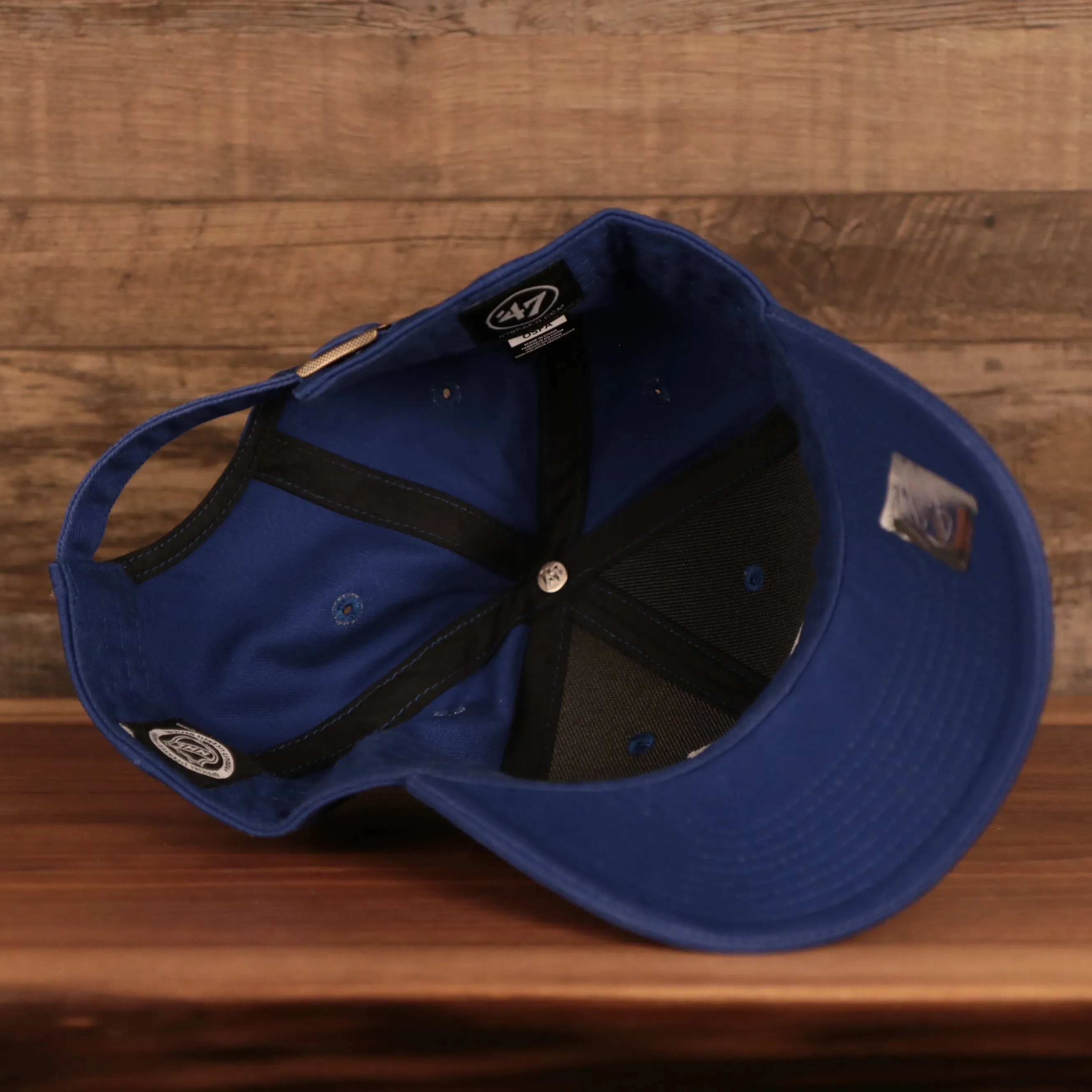 Tampa Bay Lightning Royal Blue Adjustable Dad Hat