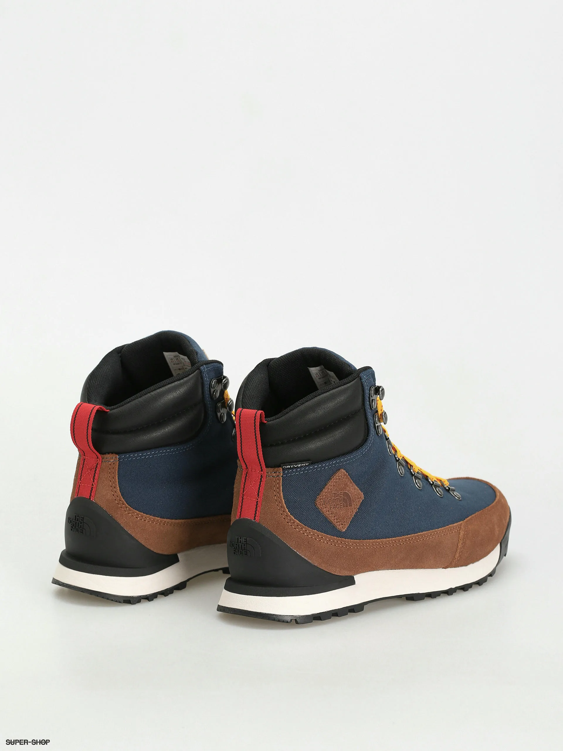 The North Face Back To Berkeley Iv Textile Wp Shoes (shady blue/monksrobebrn)