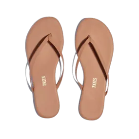 Tkees Matte Flip Flops, Praline