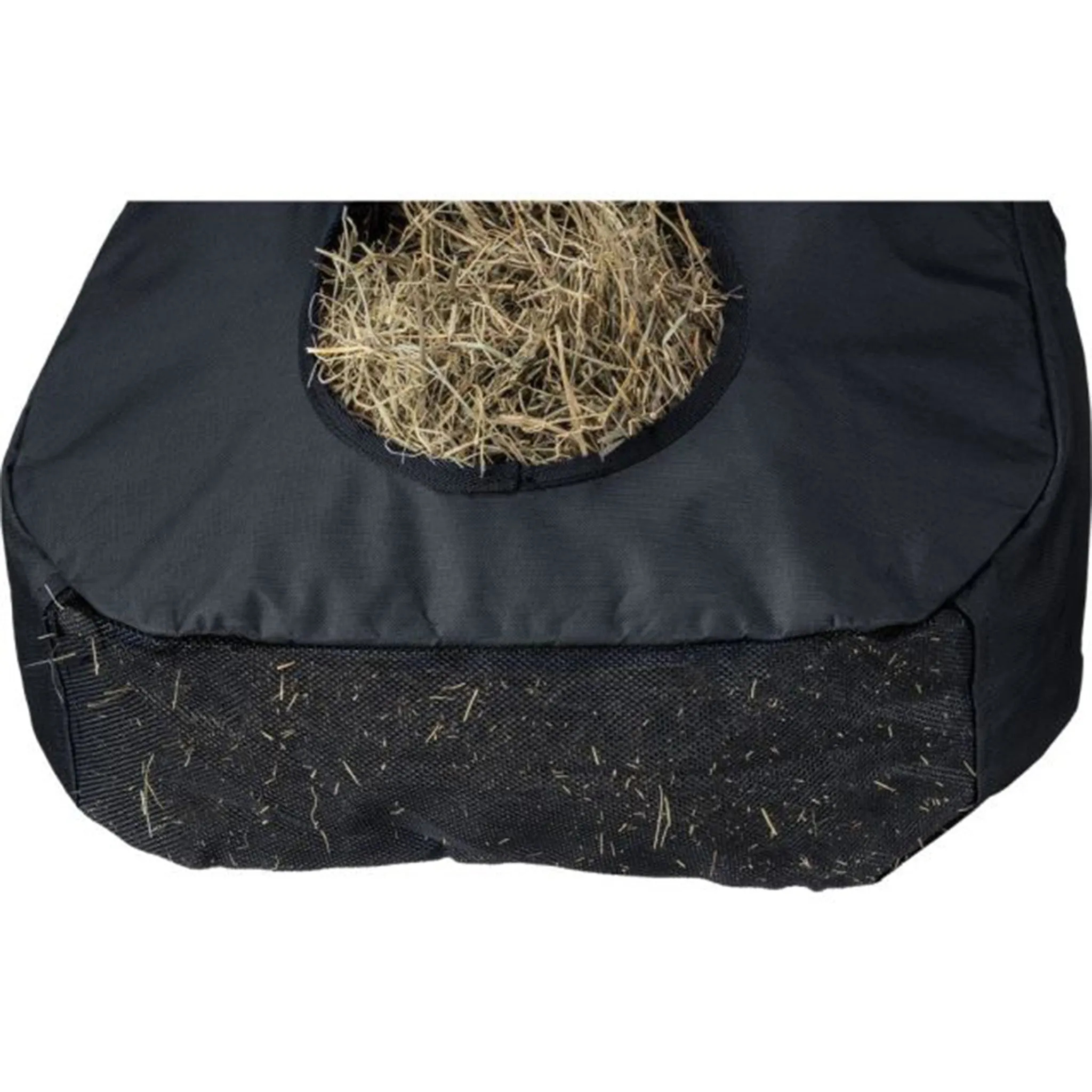 Tough 1 Nylon Hay Bag in Black