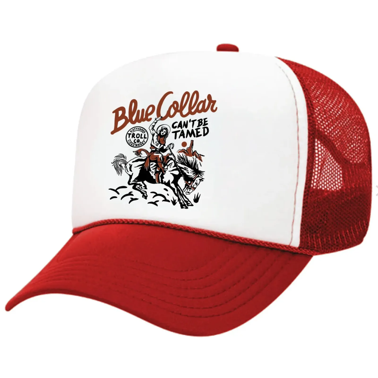 Troll Clothing Co. Can't Be Tamed Foam Trucker Hat