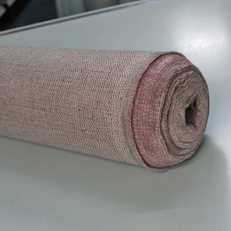 Upholstery Fire Retardant Textured Polypropylene - Pink