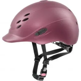 Uvex Onyxx Riding Hat - Ruby