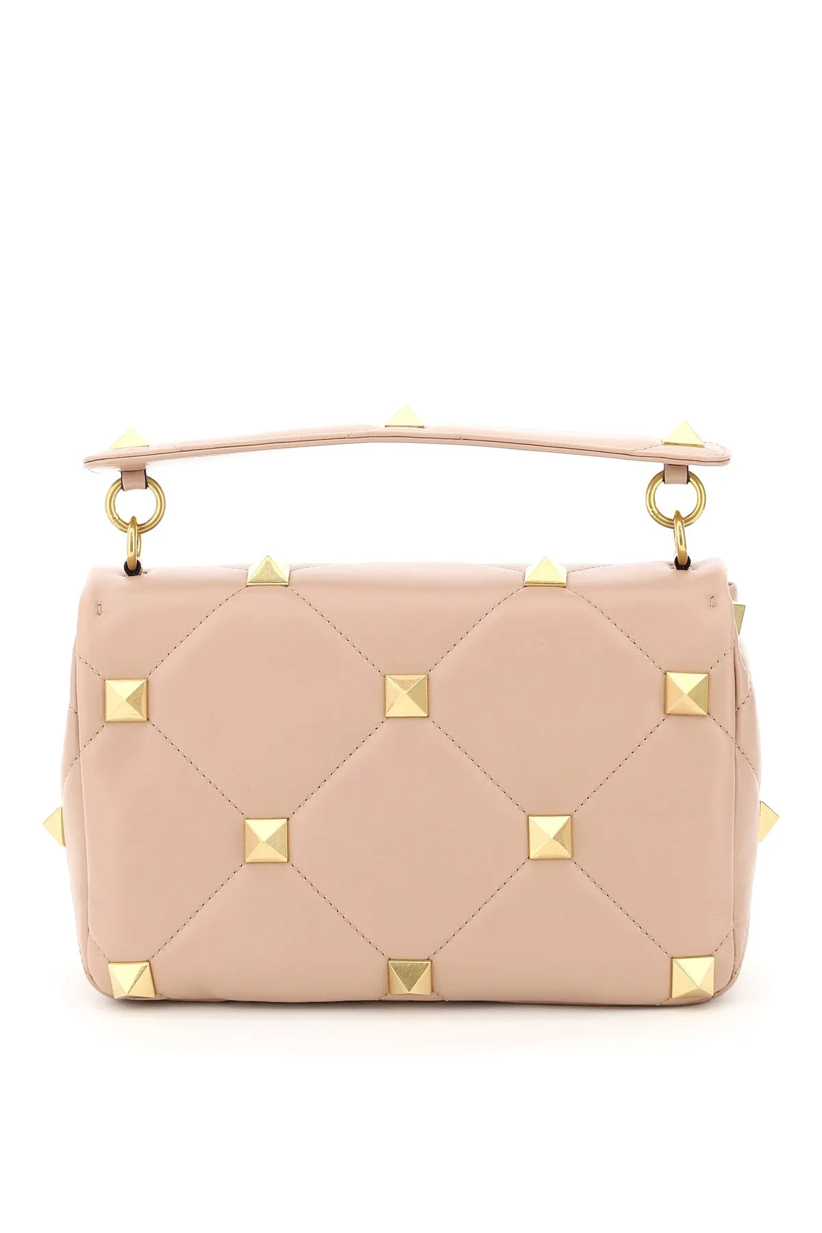 Valentino Garavani Roman Stud Quilted Shoulder Bag