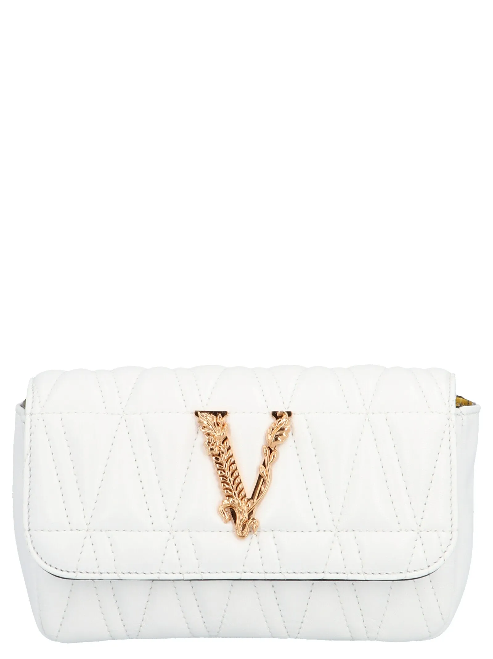 Versace Virtus Quilted Crossbody Bag