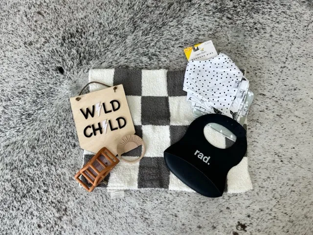 WILD CHILD WOOD SIGN | BABY