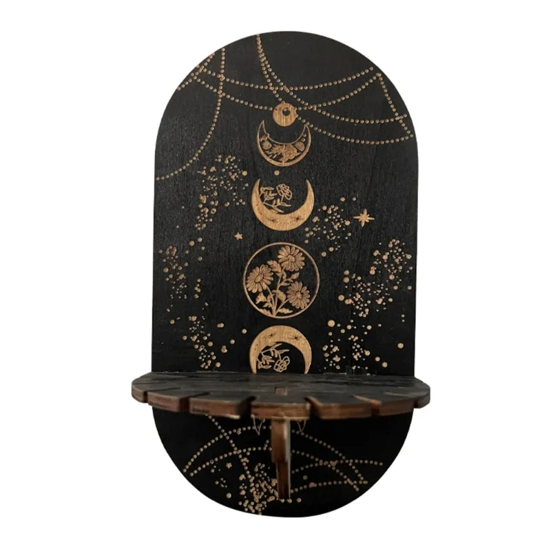 Witchy Wooden Display Rack