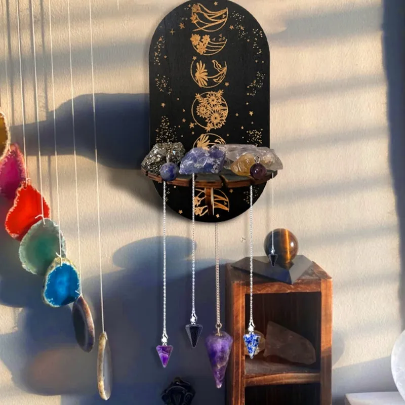 Witchy Wooden Display Rack