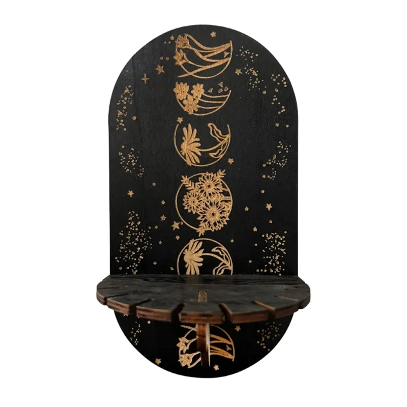 Witchy Wooden Display Rack