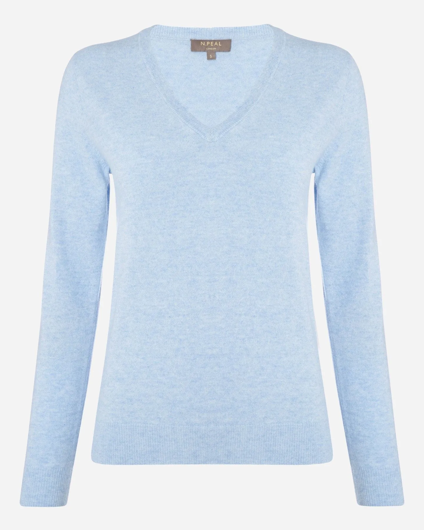 Women's Phoebe V Neck Cashmere Jumper Cornflower Blue