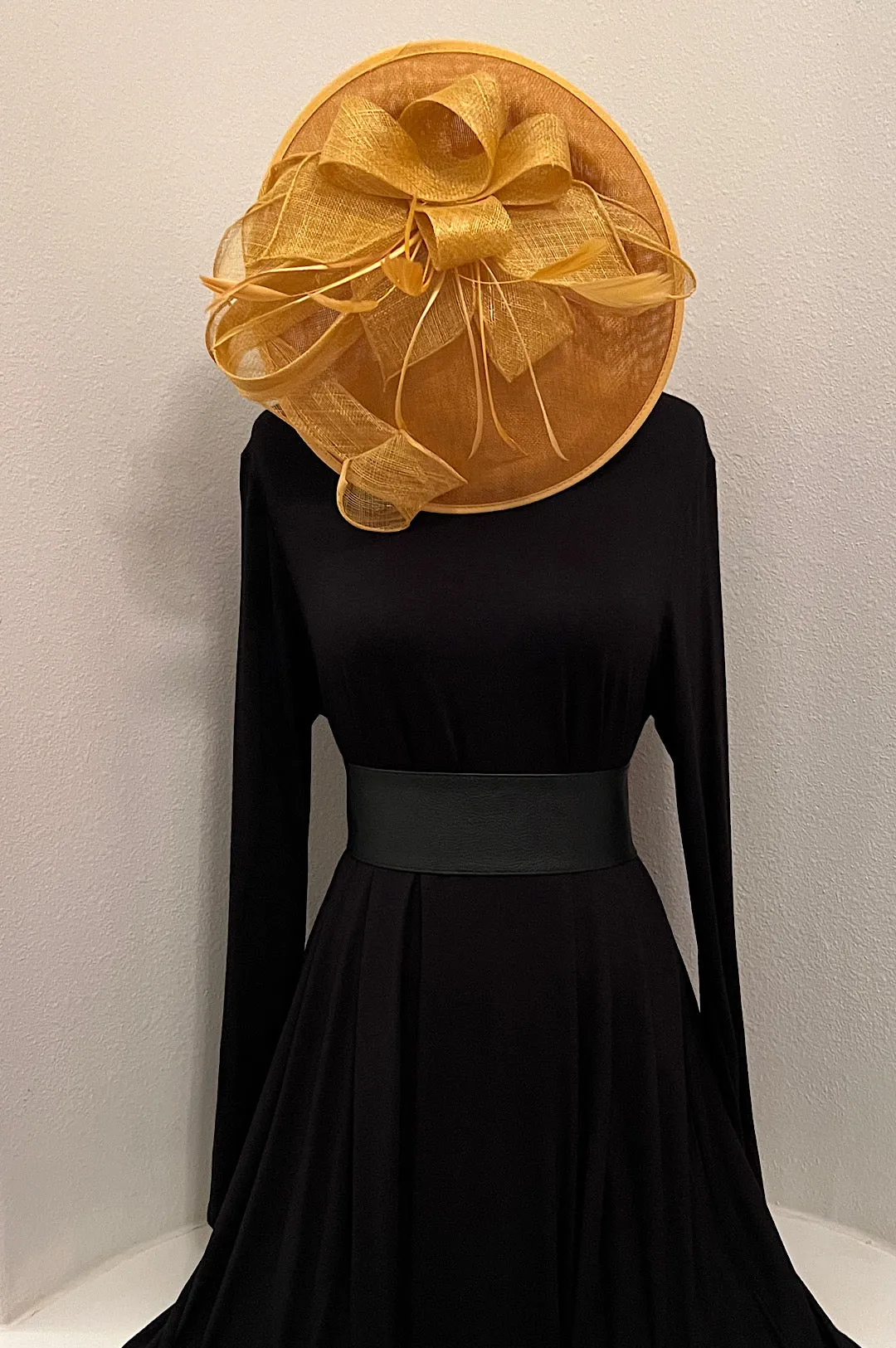 Yellow Fascinator Hat